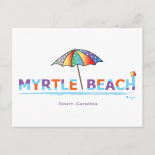 Fun Myrtle Beach, SC Postkarte