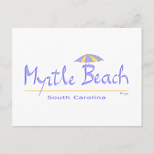 Fun Myrtle Beach, SC Postkarte (Vorderseite)