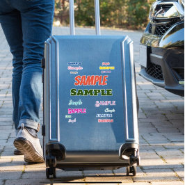 Fun Name Variety Pack Inspirivity Personalisiert Aufkleber