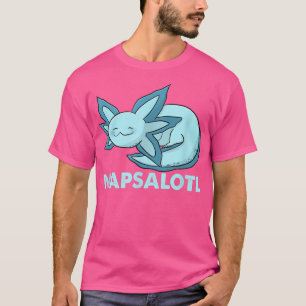 Fun napsalotl aolotl schlafen niedlich kawaii aalo T-Shirt