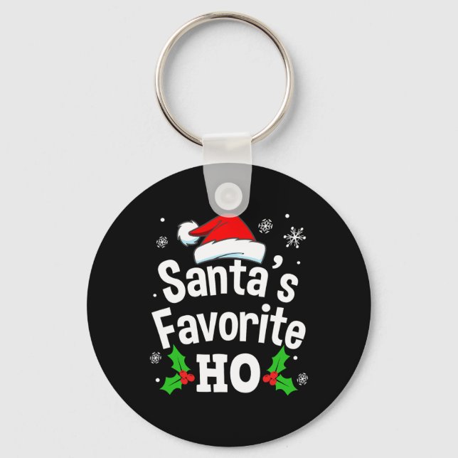 Fun Naughty Dirty Adult Pajama Weihnachts-T-Shirt  Schlüsselanhänger (Vorderseite)