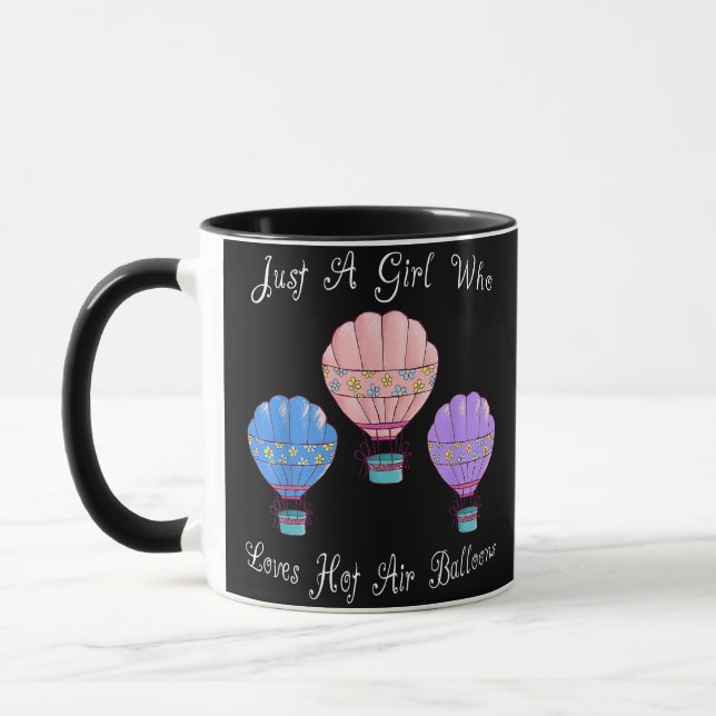 Fun Niedliche Heißluftballon Tasse (Links)