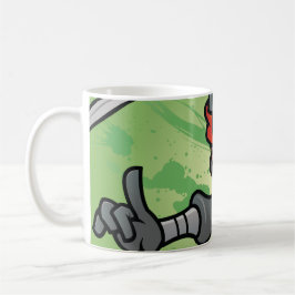 Fun Ninja Design Kaffeetasse