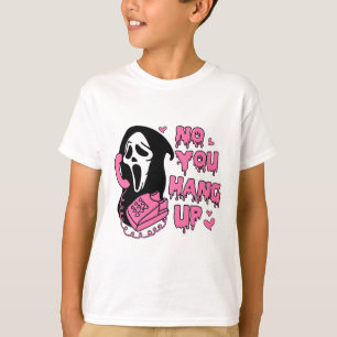 Fun No you hang up First Ghost Anruf Hallo Hallo T-Shirt