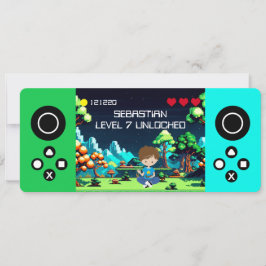 Fun Novelty Computer Game Geburtstagsparty Einladung