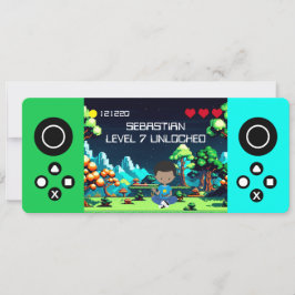 Fun Novelty Computer Game Geburtstagsparty Einladung