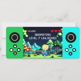 Fun Novelty Computer Game Geburtstagsparty Einladung