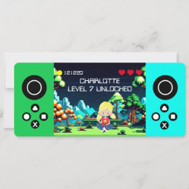 Fun Novelty Computer Game Geburtstagsparty Einladung