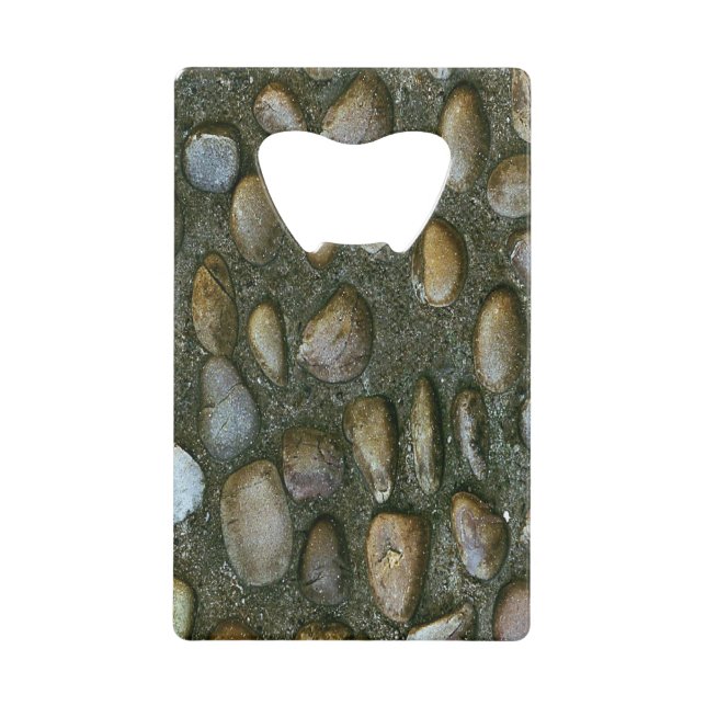 Fun Novelty Stone Kreditkarten Flaschenöffner (Vorderseite)