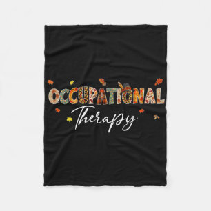 Fun Occupational Therapy Pumpkin Herbst Bäume fall Fleecedecke