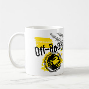 Fun Off-Road Dirt Bike Mini Poster Kaffeetasse
