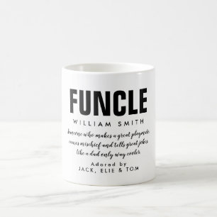 Fun Onkel Zitat Kaffeetasse