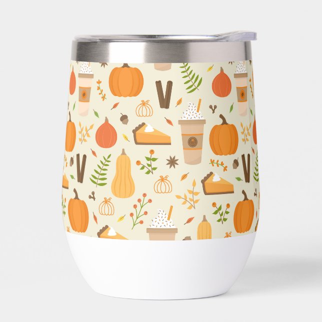 Fun Orange Fall Pattern (Links)