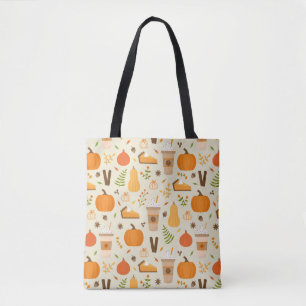 Fun Orange Fall Pattern