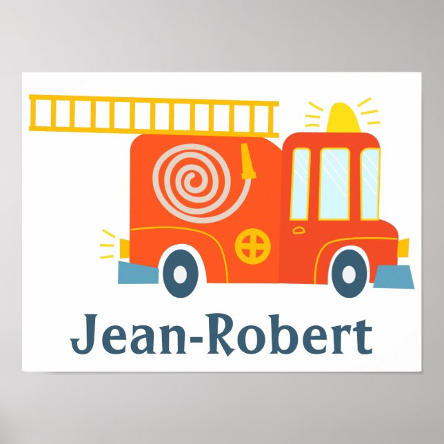 Fun Orange-Kamillenschlauch Poster (Vorne)