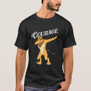 Fun Oz feige Dabbing Löwen Courage Shirt Art-Wiz