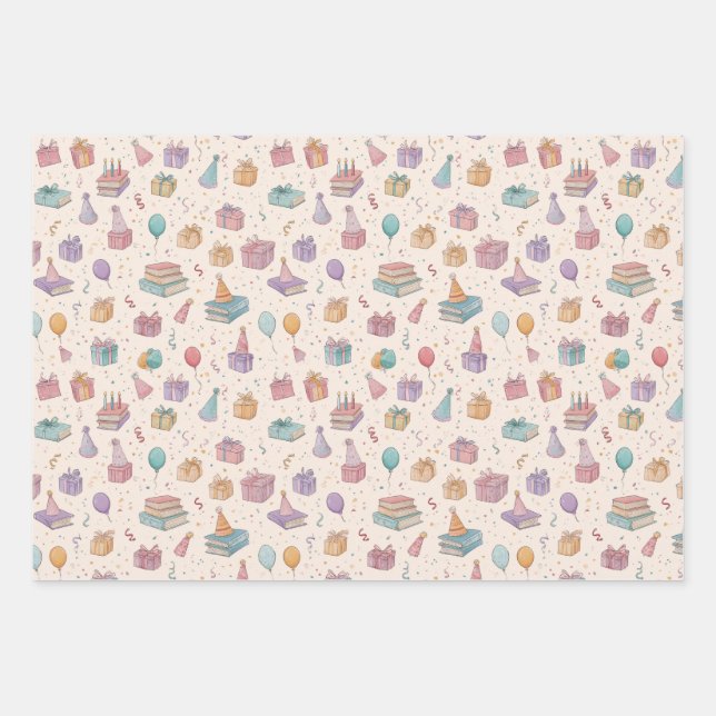 Fun Pack Geschenkpapier Set (Vorderseite)