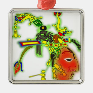 Fun Painting Mask Tribal Face Ornament Aus Metall