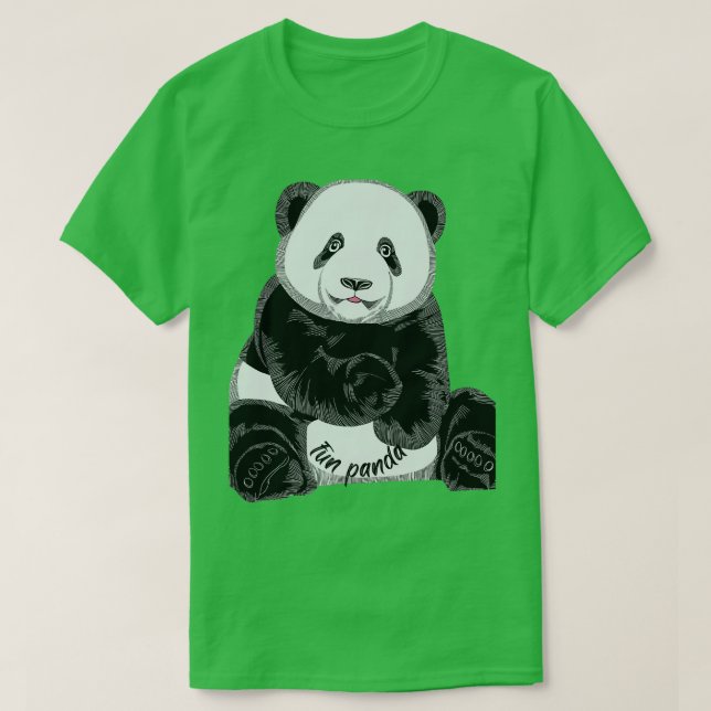 Fun Panda T-Shirt (Design vorne)
