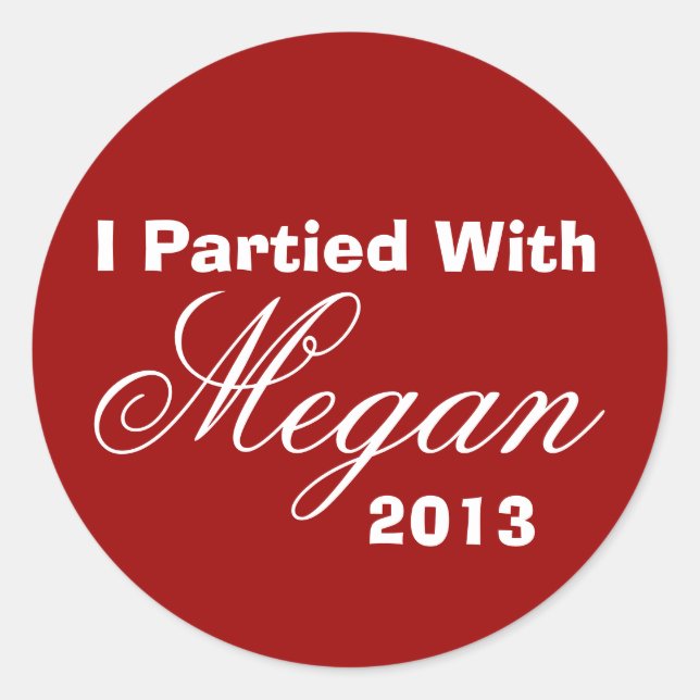 Fun Party Stickers (Vorderseite)