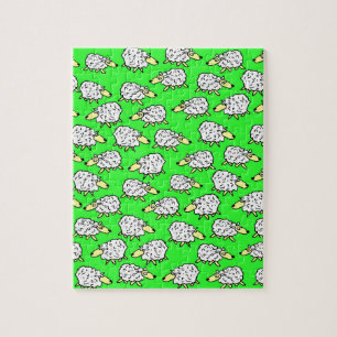 Fun Pattern of a Flock of Sheep Puzzle