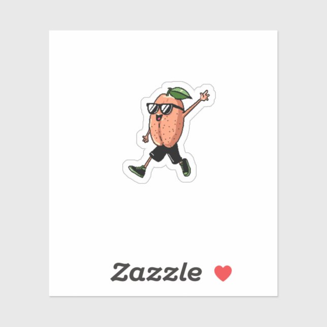 Fun Peach Aufkleber (Blatt)