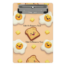 Fun Personalisierte Lebensmittel Thema Zwischenabl Mini Klemmbrett