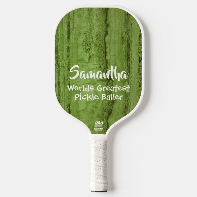 Fun Pickgrün Pickleball Schläger (Vorderseite)