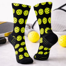 Fun Pickleball Muster Gelbe Neuheit