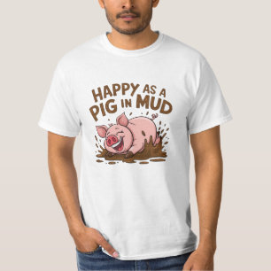 Fun Pig Inspiriert Designs T-Shirt