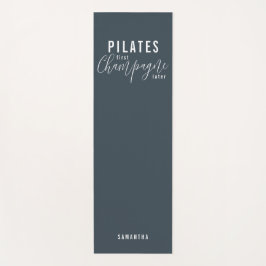 Fun Pilates First Champagne Später Grau Workout Yogamatte