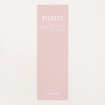 Fun Pilates First Champagne Später Pink Workout