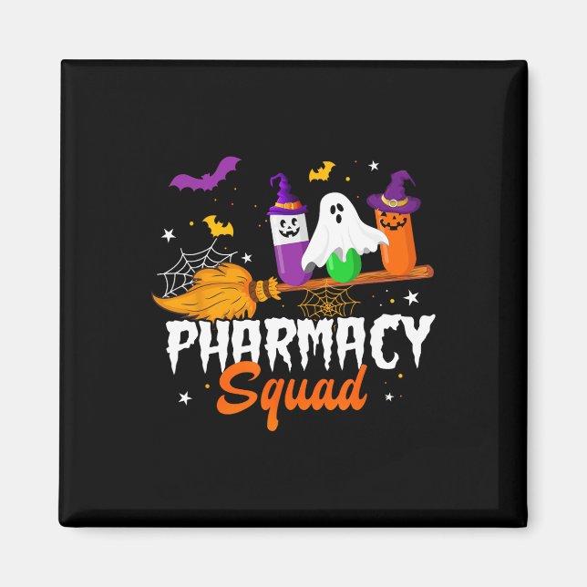 Fun Pills Pharmacy Squad Pharmazeutischer Unterneh Magnet (Vorne)