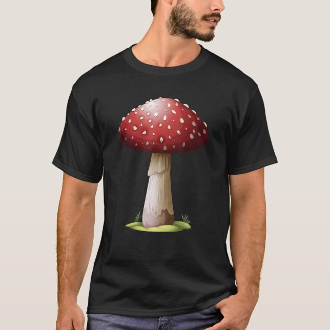 Fun Pilze, die Mykologie forcieren Fungi Cool Mush T-Shirt (Vorderseite)