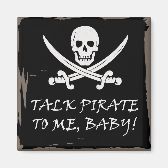 Fun Pirate Talk Magnet (Vorne)