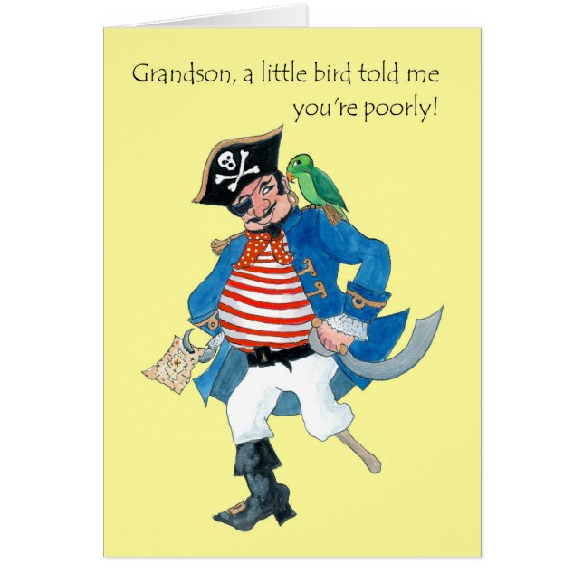 Fun Pirate und Papagei werden gut für Grandson (Vorne)