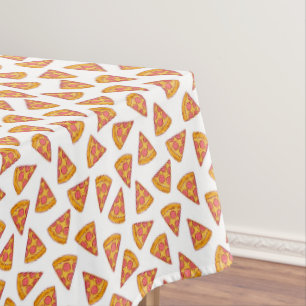 Fun Pizza Slice Pattern Tischdecke