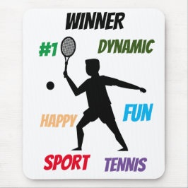 Fun-Player-Tennis Mousepad