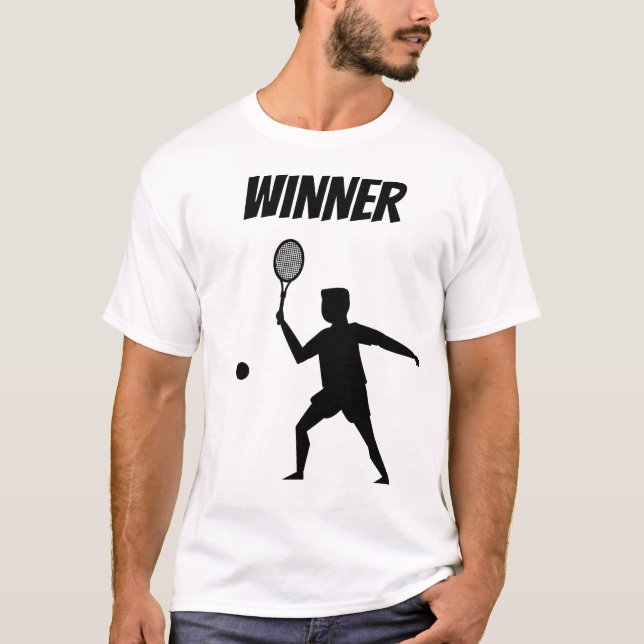 Fun player tennis  T-Shirt (Vorderseite)
