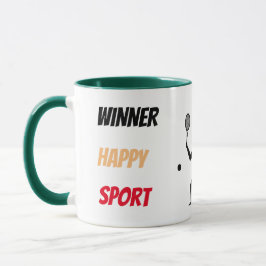 Fun player tennis  tasse