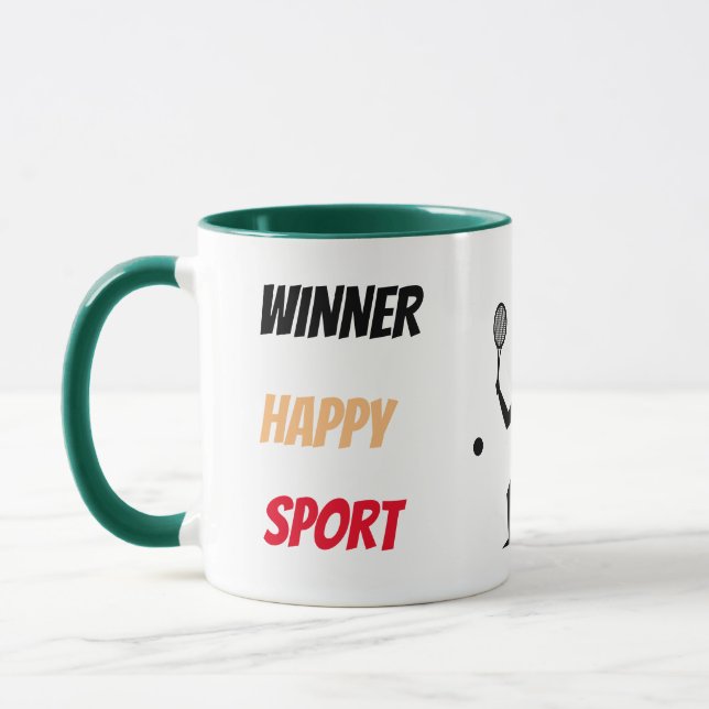 Fun player tennis  tasse (Links)