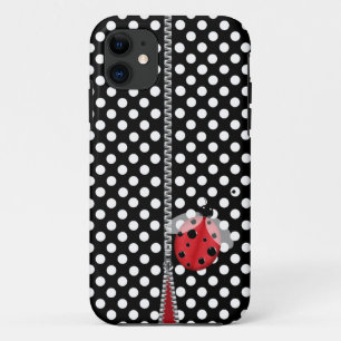 Fun Polka Dot & Ladybug iPhone 5 Fall iPhone 11 Hülle