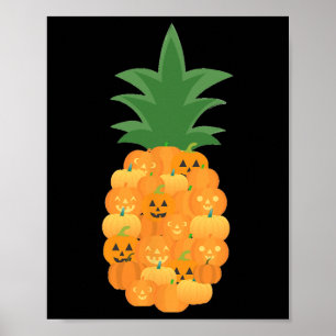 Fun Pumpkin Party Kostüm für Ananas Lover Poster