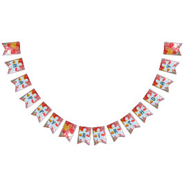 Fun Puzzle Ballon Happy Birthday Wimpelkette