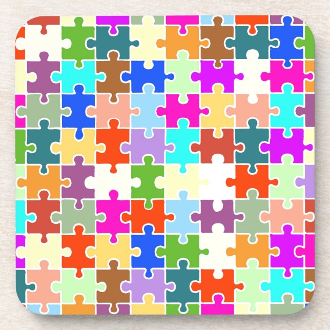 Fun Puzzle Getränkeuntersetzer (Vorderseite)