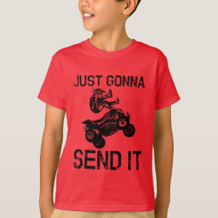 Fun Quad ATV Dirt Bike einfach schicken T-Shirt
