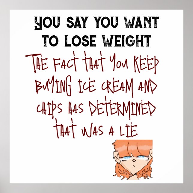 Fun Quotes, Abschluss, Glückwünsche Poster (Vorne)