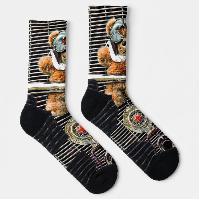 Fun Racy Ted Crew Socks Socken (Rechts)