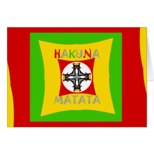 Fun Rasta Farbe Rot Golden Grün