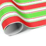 Fun Red, White, Green Christmas Inspiriert Muster Geschenkpapier<br><div class="desc">Dieses Design der Weihnachtsfarben zeichnet sich durch ein Muster aus grün,  weiß und rot. So etwas kann bei der Vorbereitung von Geschenken verwendet werden,  die anlässlich eines Geburtstages,  einer Hochzeit,  eines Jubiläums oder einer anderen Veranstaltung gegeben werden.</div>